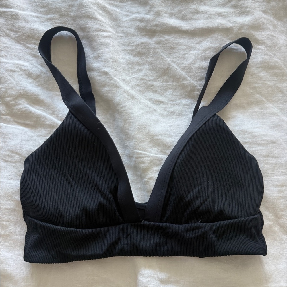 L Space Black Bikini Top